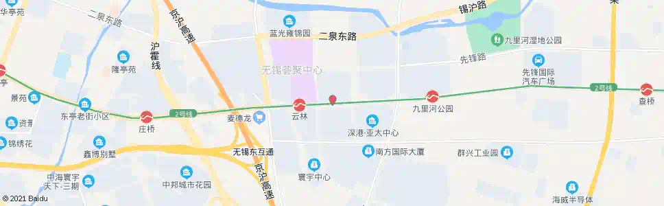 无锡团结路(东安路)_公交站地图_无锡公交_妙搜公交查询2025