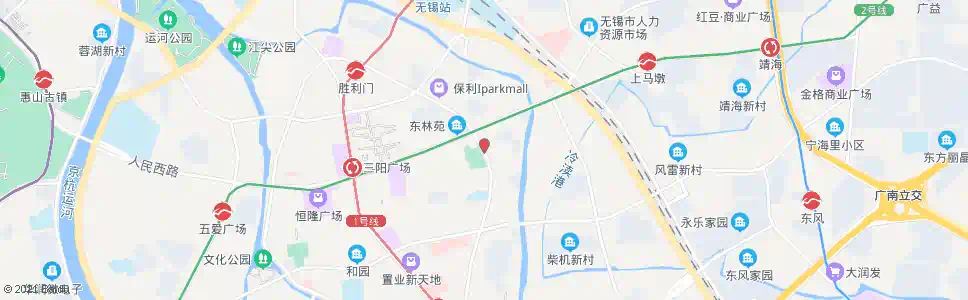 无锡解放东路_公交站地图_无锡公交_妙搜公交查询2025