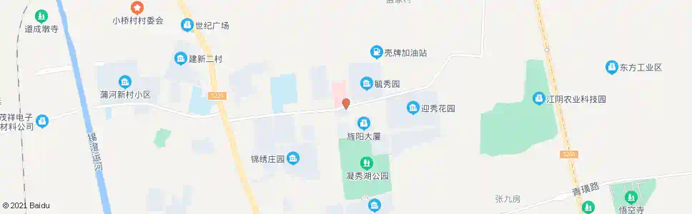 无锡青阳医院(东行)_公交站地图_无锡公交_妙搜公交查询2025