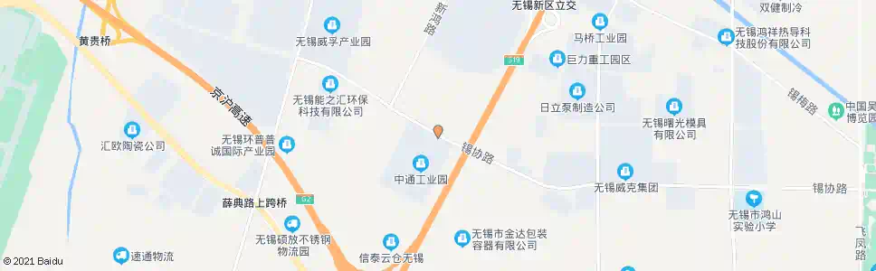 无锡中通路_公交站地图_无锡公交_妙搜公交查询2025