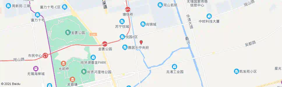 无锡外国语学校东_公交站地图_无锡公交_妙搜公交查询2025