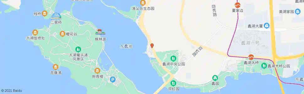 无锡湖门溢彩_公交站地图_无锡公交_妙搜公交查询2025