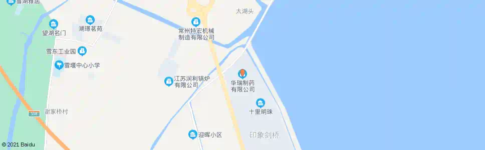 无锡华瑞公司_公交站地图_无锡公交_妙搜公交查询2025