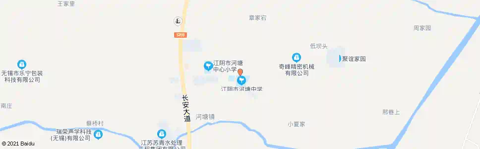 无锡河塘中学_公交站地图_无锡公交_妙搜公交查询2025