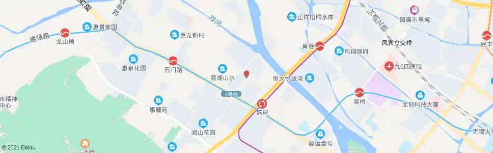 无锡惠峰路_公交站地图_无锡公交_妙搜公交查询2025