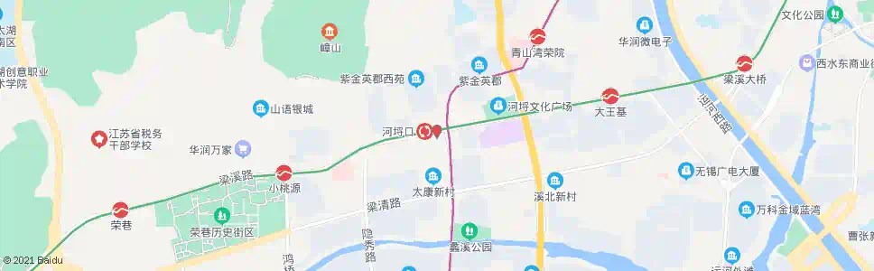 无锡河埒口站_公交站地图_无锡公交_妙搜公交查询2025