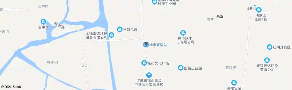 无锡杨市汽车站_公交站地图_无锡公交_妙搜公交查询2025