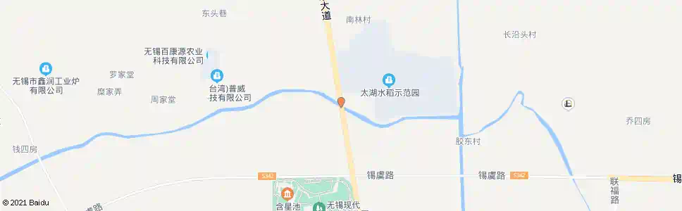 无锡马树下_公交站地图_无锡公交_妙搜公交查询2025