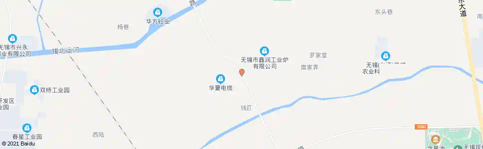 无锡单家巷_公交站地图_无锡公交_妙搜公交查询2025