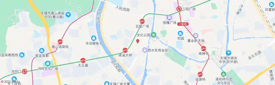 无锡小木桥_公交站地图_无锡公交_妙搜公交查询2025