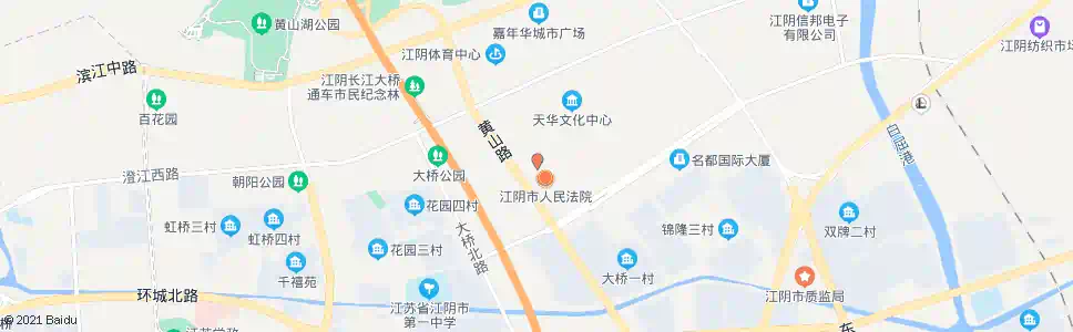 无锡江阴法院_公交站地图_无锡公交_妙搜公交查询2025