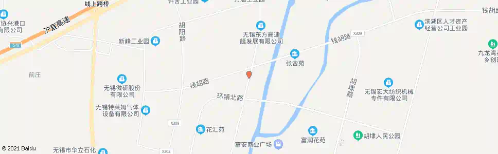 无锡钱胡路(振胡路)_公交站地图_无锡公交_妙搜公交查询2025