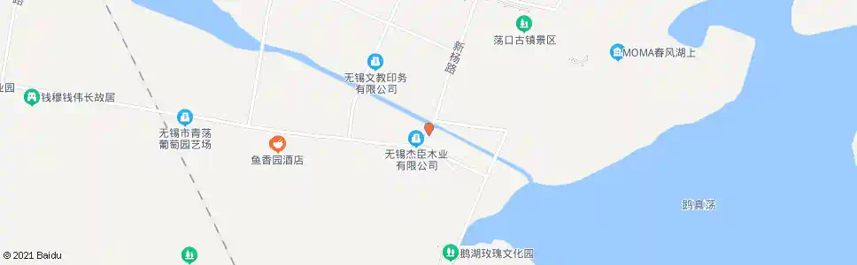 无锡青荡_公交站地图_无锡公交_妙搜公交查询2025