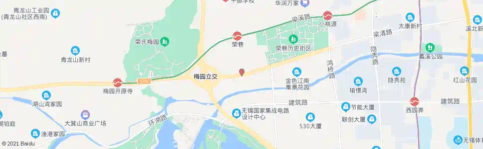 无锡公益路(梁清路)_公交站地图_无锡公交_妙搜公交查询2025