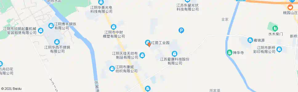 无锡红苗工业园_公交站地图_无锡公交_妙搜公交查询2025