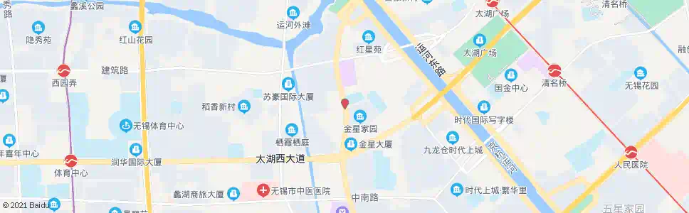无锡中北新村_公交站地图_无锡公交_妙搜公交查询2025