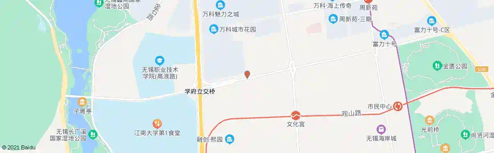 无锡高浪路(万顺路)_公交站地图_无锡公交_妙搜公交查询2025