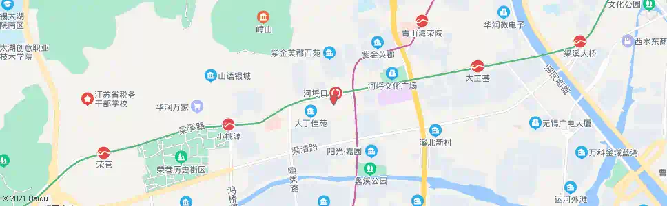 无锡上里东(光大滨湖支行)_公交站地图_无锡公交_妙搜公交查询2025