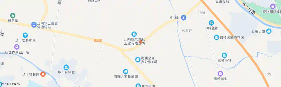 无锡博尔汽配_公交站地图_无锡公交_妙搜公交查询2025