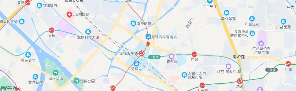 无锡广勤路(锡沪西路)_公交站地图_无锡公交_妙搜公交查询2025
