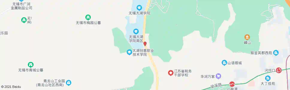 无锡东山(梅园公墓)_公交站地图_无锡公交_妙搜公交查询2025