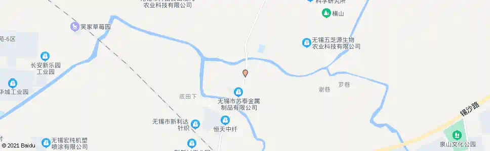 无锡苏泰金属制品(东房桥)_公交站地图_无锡公交_妙搜公交查询2025