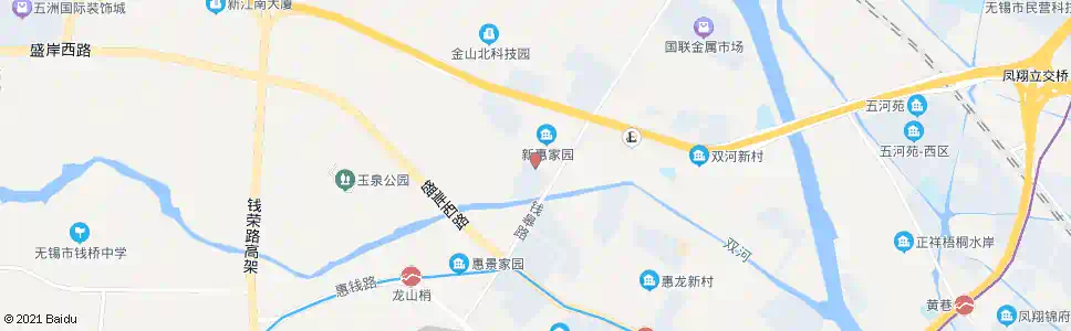 无锡新惠家园_公交站地图_无锡公交_妙搜公交查询2025