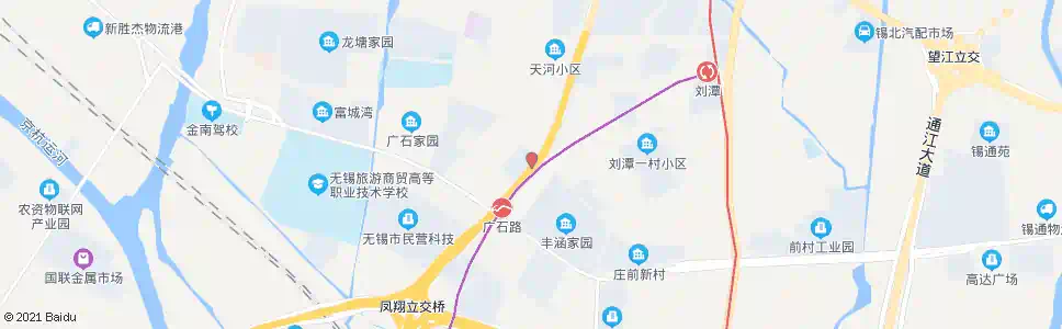 无锡钢管厂_公交站地图_无锡公交_妙搜公交查询2025