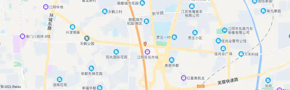 无锡花鸟市场_公交站地图_无锡公交_妙搜公交查询2025