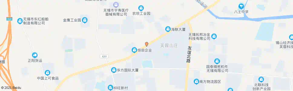 无锡土农坝_公交站地图_无锡公交_妙搜公交查询2025