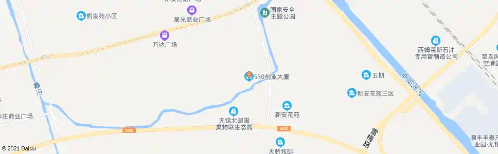 无锡530创业大厦_公交站地图_无锡公交_妙搜公交查询2025