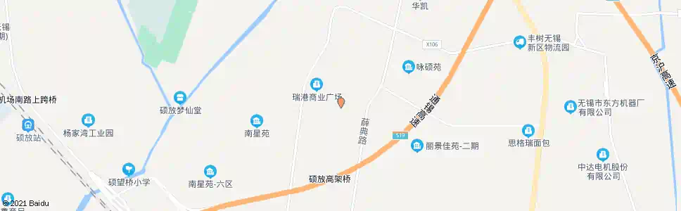 无锡新锦园_公交站地图_无锡公交_妙搜公交查询2025