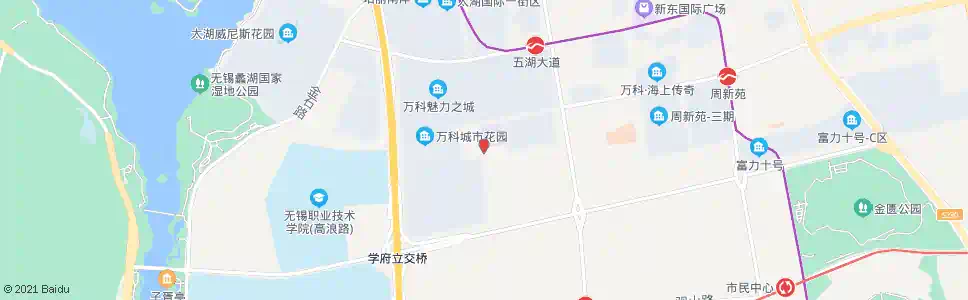无锡万顺道(大通路)_公交站地图_无锡公交_妙搜公交查询2025