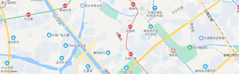 无锡永丰路(清扬路)_公交站地图_无锡公交_妙搜公交查询2025