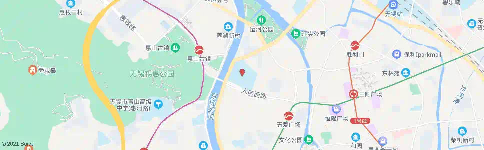 无锡南闸第一学校_公交站地图_无锡公交_妙搜公交查询2025