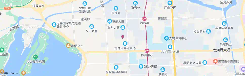 无锡隐秀路(滴翠路)_公交站地图_无锡公交_妙搜公交查询2025
