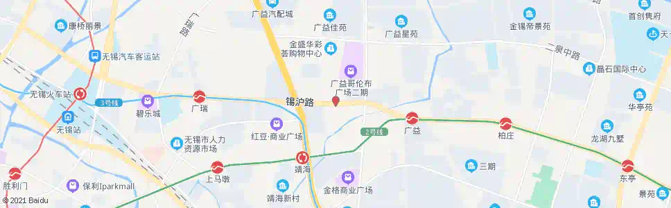 无锡莫家庄_公交站地图_无锡公交_妙搜公交查询2025