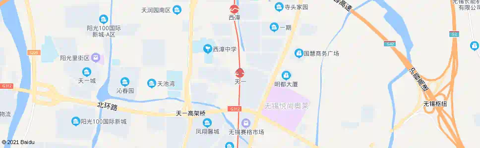 无锡天一站_公交站地图_无锡公交_妙搜公交查询2025