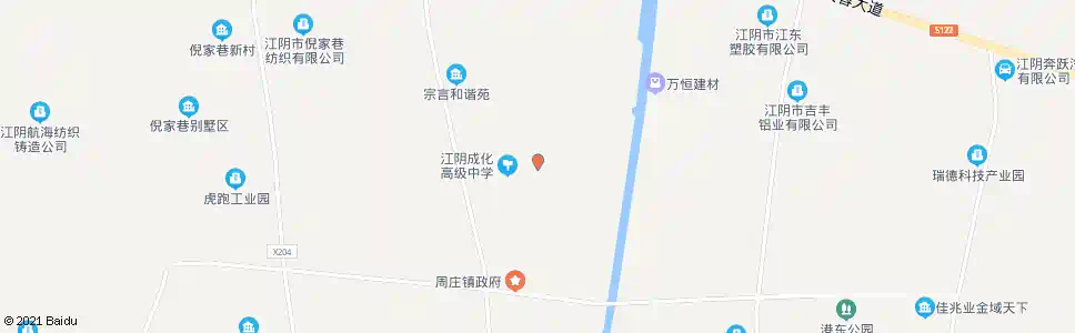 无锡成化中学_公交站地图_无锡公交_妙搜公交查询2025