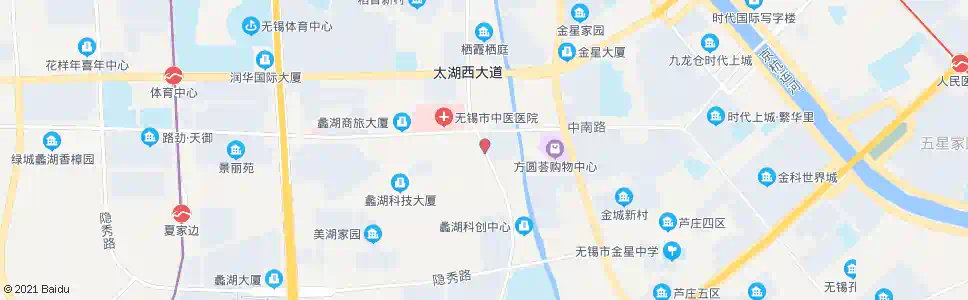 无锡中南路(五湖大道)_公交站地图_无锡公交_妙搜公交查询2025