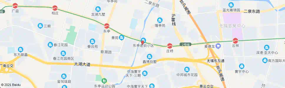 无锡亚包中心_公交站地图_无锡公交_妙搜公交查询2025