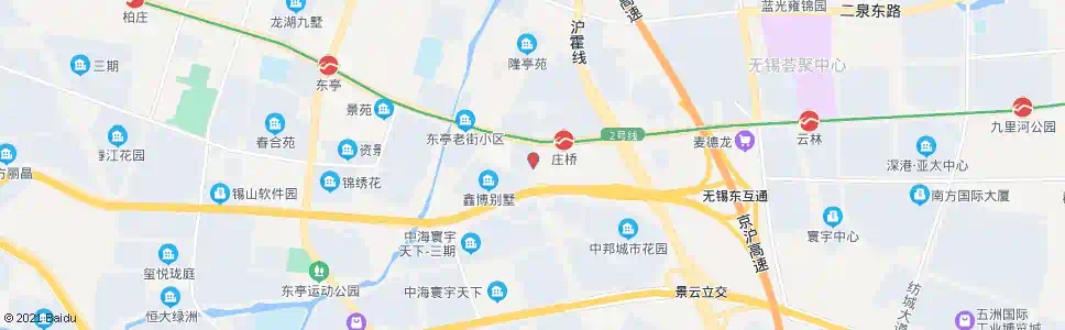 无锡金福南苑_公交站地图_无锡公交_妙搜公交查询2025