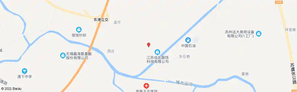 无锡港东村_公交站地图_无锡公交_妙搜公交查询2025