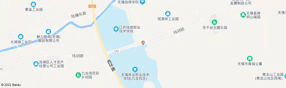 无锡无锡职教园_公交站地图_无锡公交_妙搜公交查询2025