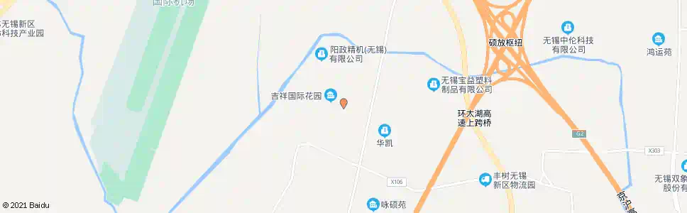 无锡吉祥国际花园_公交站地图_无锡公交_妙搜公交查询2025