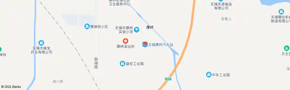 无锡厚桥客运站_公交站地图_无锡公交_妙搜公交查询2025