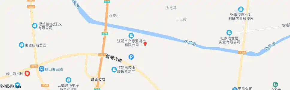 无锡顾山红豆院_公交站地图_无锡公交_妙搜公交查询2025