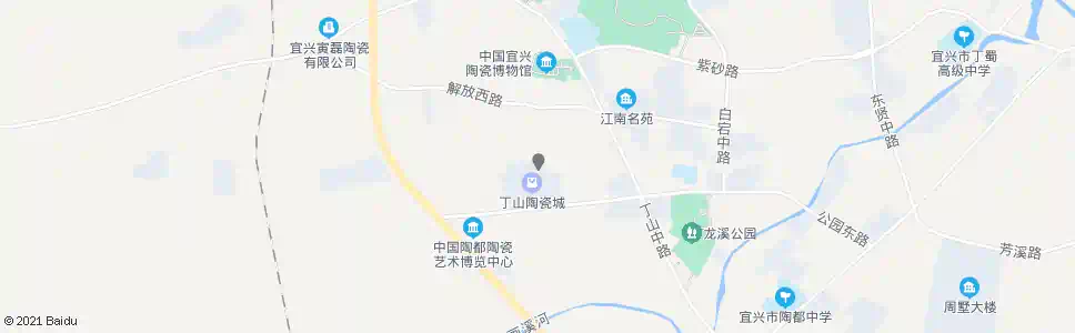 无锡公园路丁山路(西行)_公交站地图_无锡公交_妙搜公交查询2025