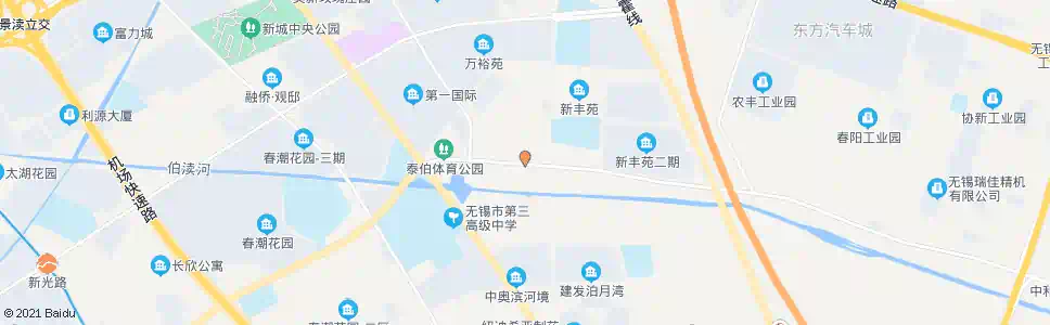 无锡新芳路(泰伯大道)_公交站地图_无锡公交_妙搜公交查询2025