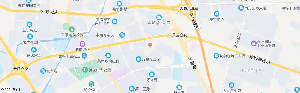 无锡春阳路_公交站地图_无锡公交_妙搜公交查询2025